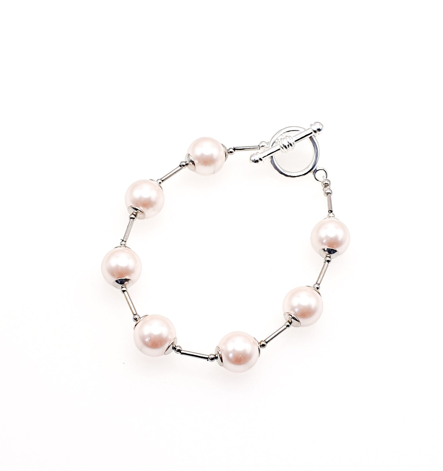 Glass Pearl Orb Bracelet