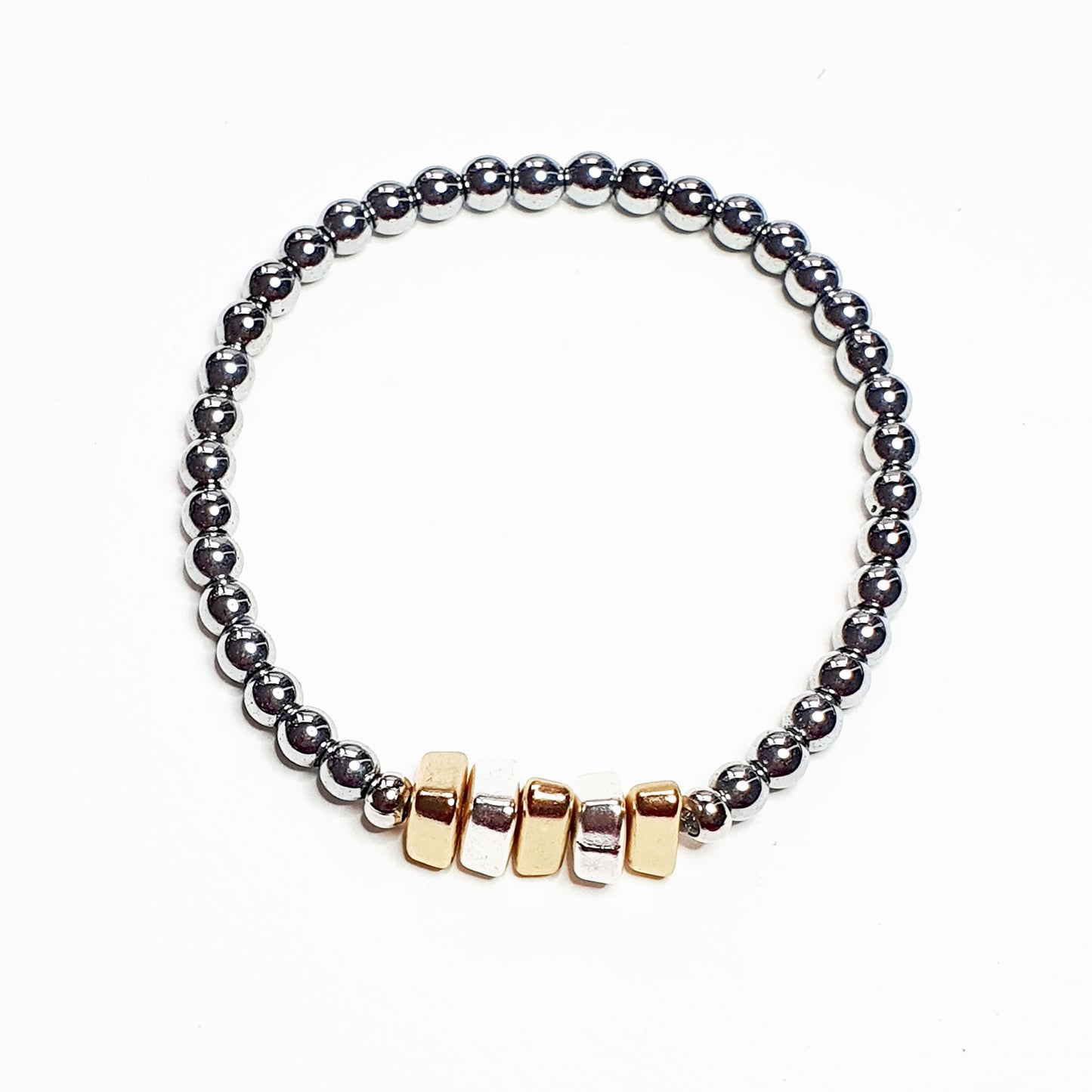 Silver and Gold Plated Triangles