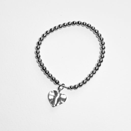 Wavy Heart Charm