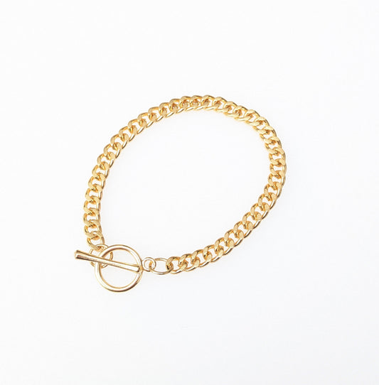 Gold Plated Chain Bracelet