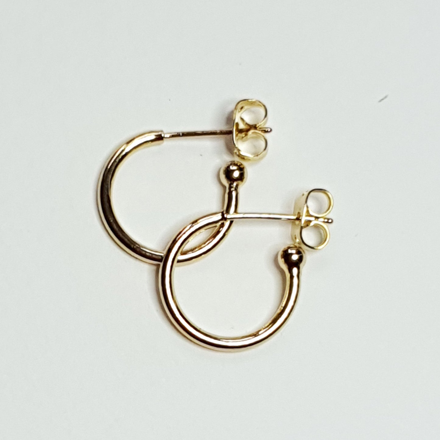 Gold Plated Ear Hoops